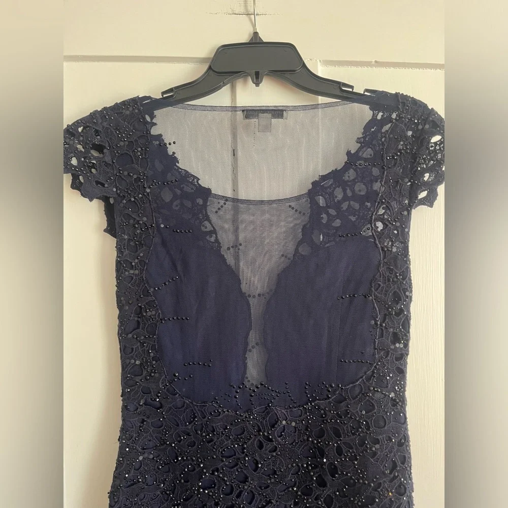 Alberto Makali Beautiful open back mini Sequined cocktail Dress Size 8